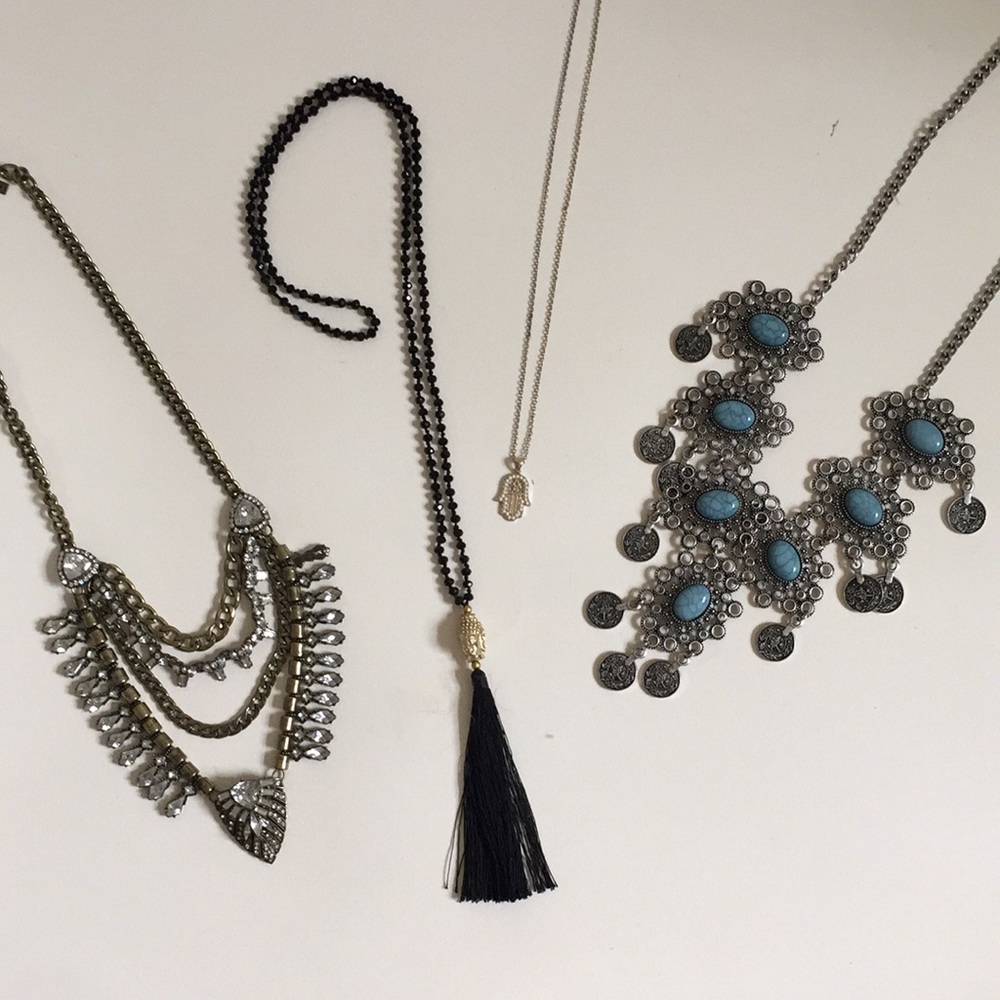 Glam Boho Necklace Set